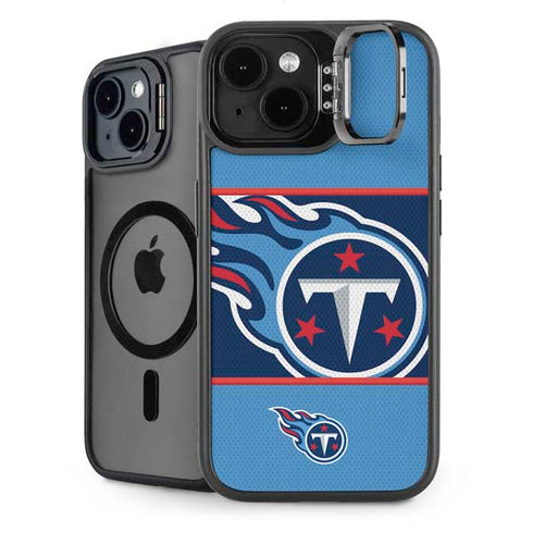 NFL Tennessee Titans Zone Block iPhone 15 Kickstand Case