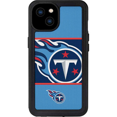 NFL Tennessee Titans Zone Block iPhone 15 Plus Waterproof Case