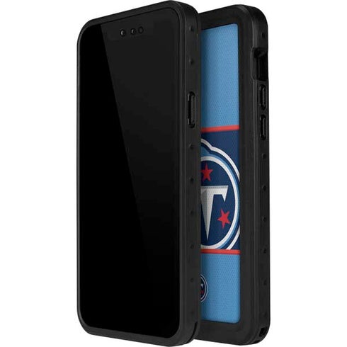 NFL Tennessee Titans Zone Block iPhone 15 Pro Waterproof Case