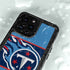 NFL Tennessee Titans Zone Block iPhone 15 Pro Waterproof Case