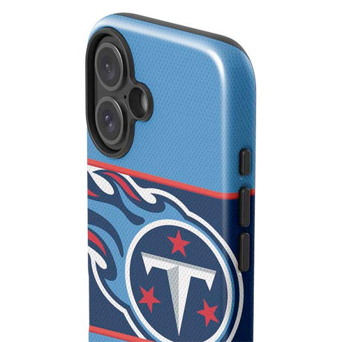 NFL Tennessee Titans Zone Block iPhone 16 Impact Case
