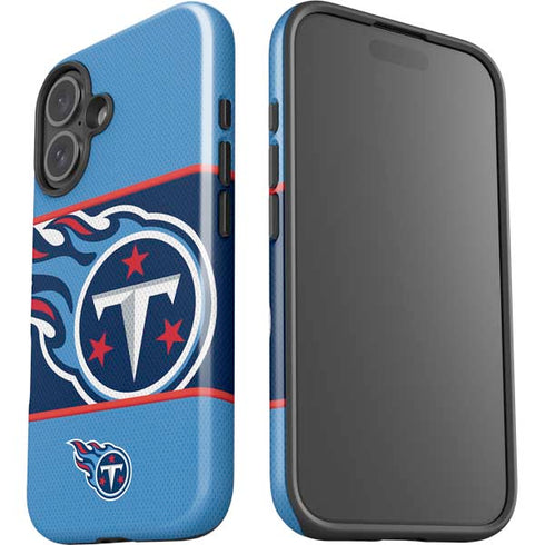 NFL Tennessee Titans Zone Block iPhone 16 Impact Case