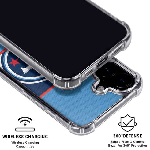 NFL Tennessee Titans Zone Block iPhone 16 MagSafe Case