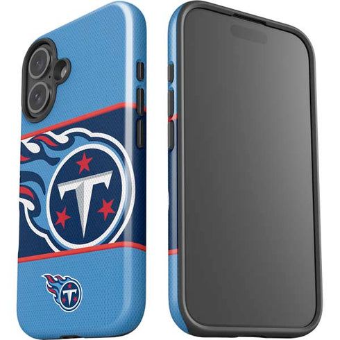 NFL Tennessee Titans Zone Block iPhone 16 Plus Impact Case