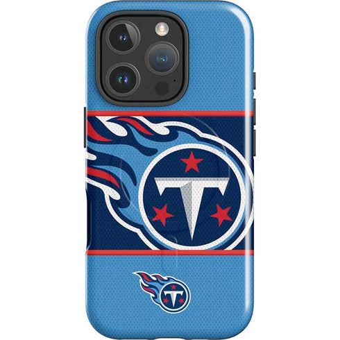 NFL Tennessee Titans Zone Block iPhone 16 Pro Magsafe Impact Case