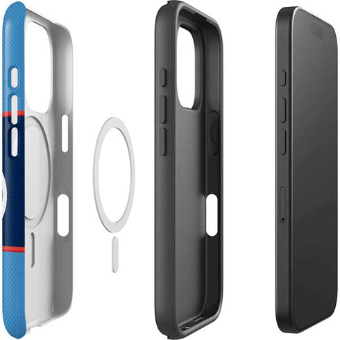 NFL Tennessee Titans Zone Block iPhone 16 Pro Magsafe Impact Case