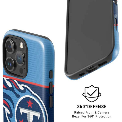 NFL Tennessee Titans Zone Block iPhone 16 Pro Magsafe Impact Case
