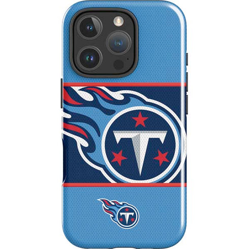 NFL Tennessee Titans Zone Block iPhone 16 Pro Max Impact Case
