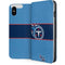 NFL Tennessee Titans Zone Block iPhone 8 Folio Case