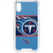 NFL Tennessee Titans Zone Block iPhone XS Clear Case
