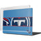 NFL Tennessee Titans Zone Block MacBook Pro 14in (2021-24) Case plus Skin