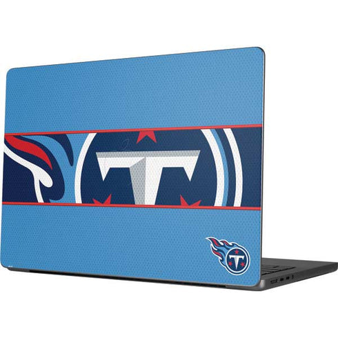 NFL Tennessee Titans Zone Block Apple MacBook Pro 14-inch Skin