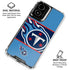 NFL Tennessee Titans Zone Block Moto G Power 5G (2024) Clear Case