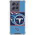 NFL Tennessee Titans Zone Block Moto G Power 5G (2025) Clear Case