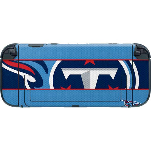 NFL Tennessee Titans Zone Block Nintendo Switch 2 (2025) with Joy-Con Skin