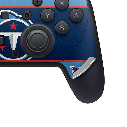 NFL Tennessee Titans Zone Block Nintendo Switch 2 (2025) Pro Controller Skin
