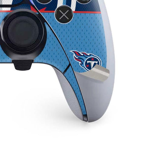 NFL Tennessee Titans Zone Block PS5 DualSense Edge Pro Controller Skin
