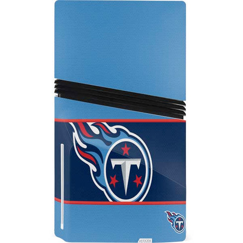 NFL Tennessee Titans Zone Block PS5 Pro Disk Console Skin