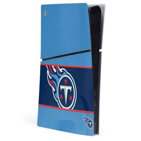 NFL Tennessee Titans Zone Block PS5 Slim Digital Edition Console Skin