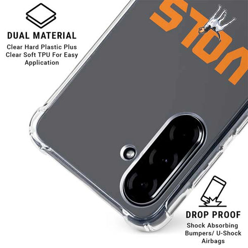 University of Tennessee-Knoxville Vols Galaxy A36 5G Clear Case