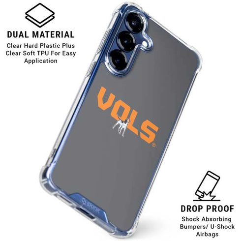 University of Tennessee-Knoxville Vols Galaxy S25 Clear Case