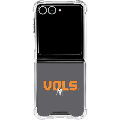 University of Tennessee-Knoxville Vols Galaxy Z Flip7 Clear Case