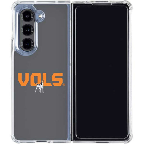 University of Tennessee-Knoxville Vols Galaxy Z Fold5 5G Clear Case
