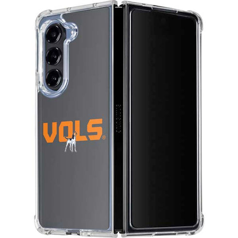 University of Tennessee-Knoxville Vols Galaxy Z Fold5 5G Clear Case