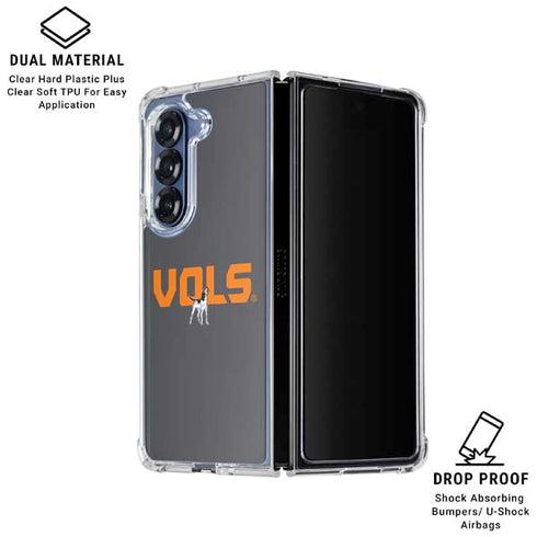 University of Tennessee-Knoxville Vols Galaxy Z Fold7 Clear Case