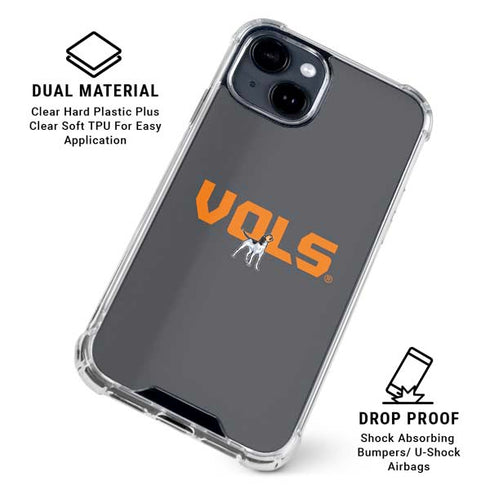 University of Tennessee-Knoxville Vols iPhone 15 Clear Case