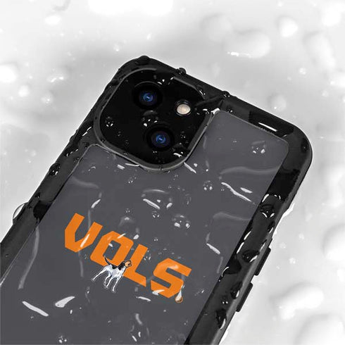 University of Tennessee-Knoxville Vols iPhone 15 Plus Waterproof Case