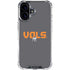 University of Tennessee-Knoxville Vols iPhone 16 Clear Case