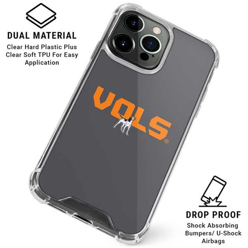 University of Tennessee-Knoxville Vols iPhone 16 Pro Clear Case