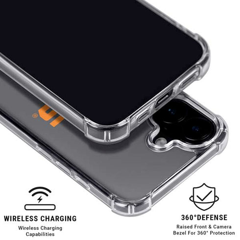 University of Tennessee-Knoxville Vols iPhone 17 Clear Case