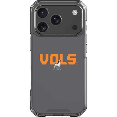 University of Tennessee-Knoxville Vols iPhone 17 Pro Clear Case