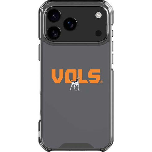 University of Tennessee-Knoxville Vols iPhone 18 Pro Max Clear Case
