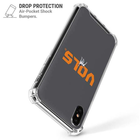 University of Tennessee-Knoxville Vols iPhone X/XS Clear Case