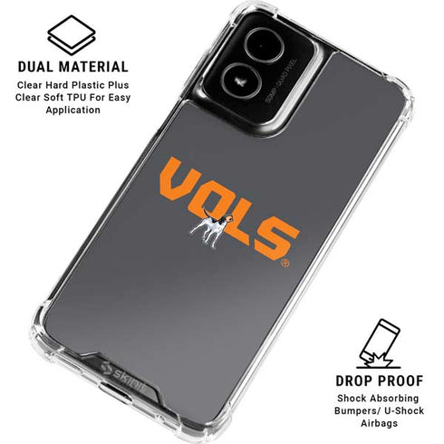 University of Tennessee-Knoxville Vols Moto G Power 5G (2024) Clear Case