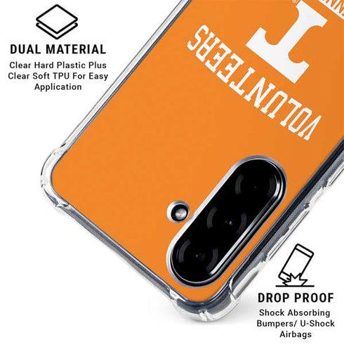 University of Tennessee-Knoxville Volunteers Galaxy A36 5G Clear Case
