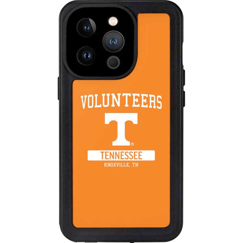 University of Tennessee-Knoxville Volunteers iPhone 15 Pro Waterproof Case
