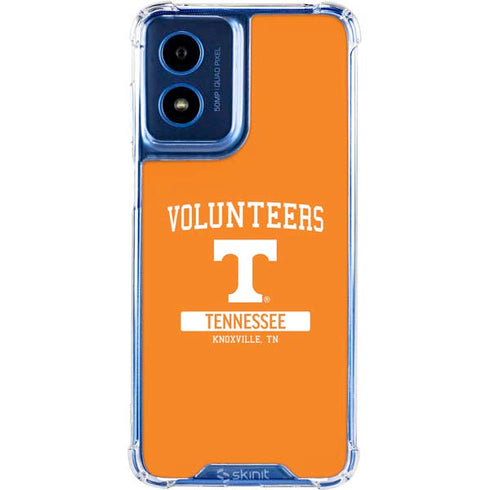 University of Tennessee-Knoxville Volunteers Moto G 5G (2024) Clear Case