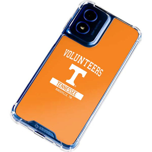 University of Tennessee-Knoxville Volunteers Moto G 5G (2024) Clear Case
