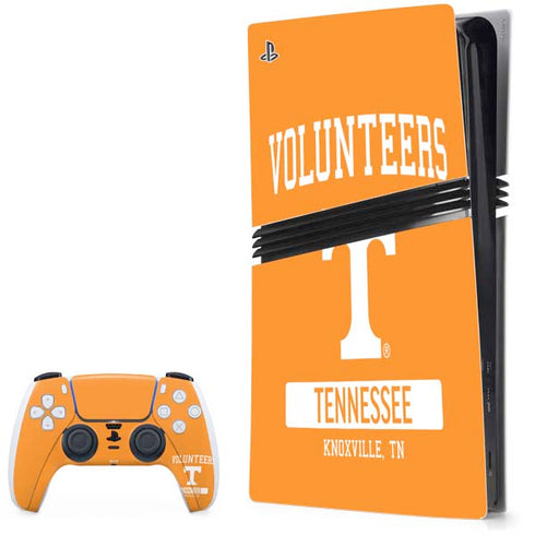 University of Tennessee-Knoxville Volunteers PS5 Pro Bundle Skin
