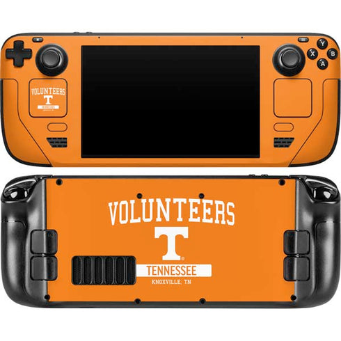 University of Tennessee-Knoxville Volunteers Steam Deck Handheld Gaming Computer OLED Skin