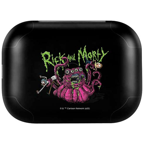 Adult Swim Rick and Morty Tentacle Attack Amazon Echo Buds Skin