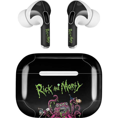 Adult Swim Rick and Morty Tentacle Attack Apple AirPods Pro Skin