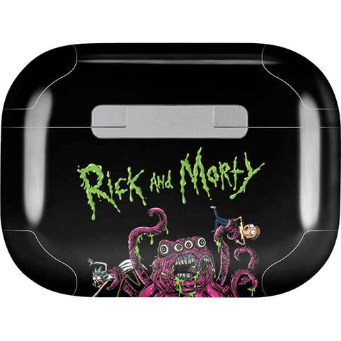 Adult Swim Rick and Morty Tentacle Attack Apple AirPods Pro Skin