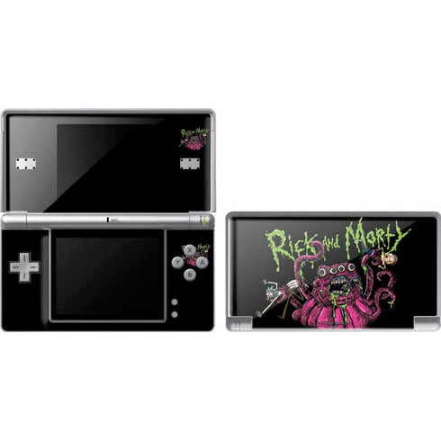 Adult Swim Rick and Morty Tentacle Attack Nintendo Skins