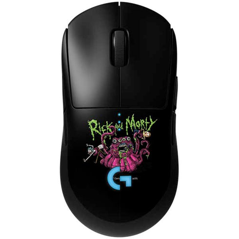 Adult Swim Rick and Morty Tentacle Attack G Pro Wireless Gaming Mouse Skin