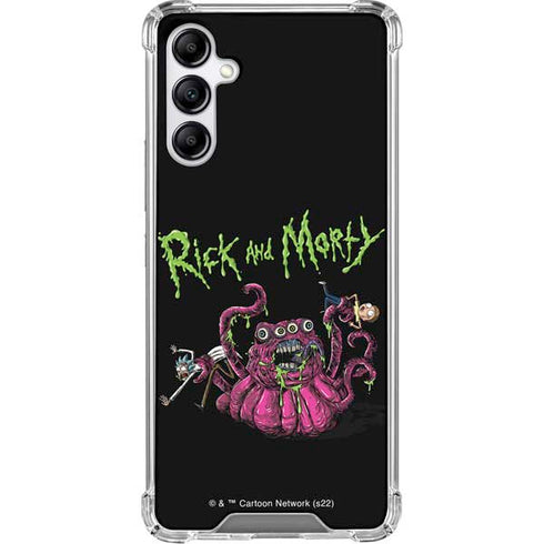 Adult Swim Rick and Morty Tentacle Attack Gabb Phone 4 Clear Case